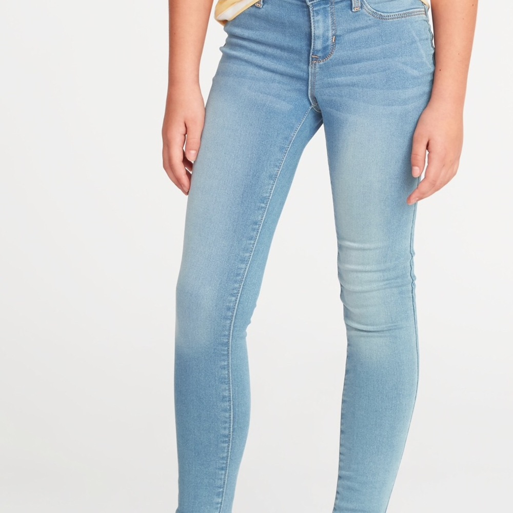 💙 “SO” lightwash jeans||jeggings||kids💙